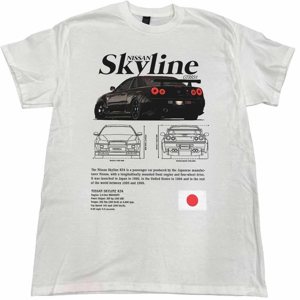 Retro Car Nissan Skyline T Shirt
